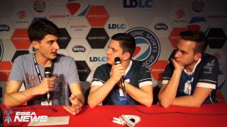 Titan apEX and Maniac quotkennyS is the best CS GO player in the worldquot ESWC 2014 Pro Interview [upl. by Amadis556]