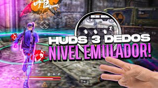 ✅TOP MELHORES HUDS DE 3 DEDOS PARA FREE FIRE HUDS 3 DEDOS DE INSTAPLAYERS 😈🔥20232024 [upl. by Aihsilef]