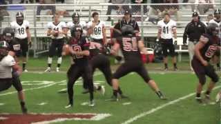 Wesleyan University Football vs Bowdoin College 2012 [upl. by Yllod]