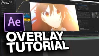 How to use an Overlay  After Effects [upl. by Tomlinson]