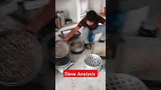 Sieve Analysis civilengineering sievingmachine sieving sieve aggregates [upl. by Susannah]