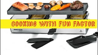 Cooking with fun Factor raclette rommelsbacher [upl. by Raff166]