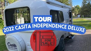 Casita Independence Deluxe 2022 Trailer Tour [upl. by Naened]