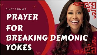 DR CINDY TRIMMS WARFARE PRAYERS FOR BREAKING DEMONIC YOKES [upl. by Bowie452]