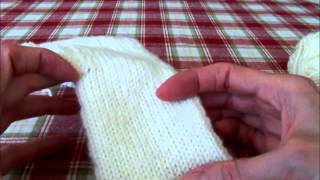 Easy Knit Fingerless Gloves Pattern amp Tutorial [upl. by Phenice]