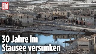 Versunkenes Geisterdorf ist wieder aufgetaucht  Aceredo Spanien [upl. by Eivla]