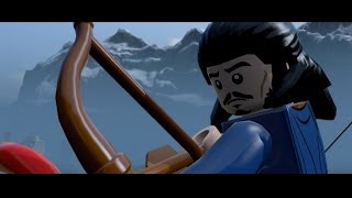 LEGO The Hobbit  All Cutscenes [upl. by Yenruogis]