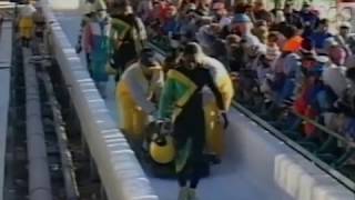 Crash of Team Jamaica at the Olympic Games in Calgary [upl. by Fraase]