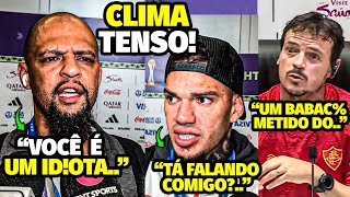 TRETA A DSCUSSÃ0 FEIA NA ENTREVISTA ENTRE FELIPE MELO E JOGADOR DO CITY APÓS P0LÊMICA PESADA [upl. by Charlot]