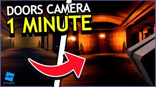 How to Make a Camera like DOORS 1 IN MINUTE [upl. by Llacam]