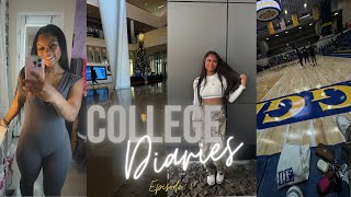 HBCU VLOG  College Diaries ep 1 ✩  Finals week NCAT vs NCCU hair appointment  more [upl. by Morville]