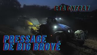 Pressage de paille full New Holland  ETA ONFRAY [upl. by Casper783]