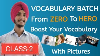 English vocabulary with pictures Class2  By Gurpreet Singh [upl. by Notyrb254]