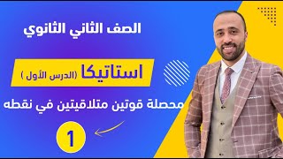 الصف الثاني الثانوي🔥استاتيكا🔥محصلة قوتين متلاقيتين في نقطه🔥الدرس الاول محصلةقوتين [upl. by Yorick]