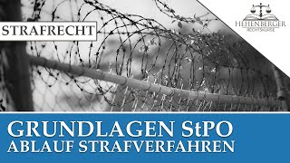 STRAFRECHT  StPO Ablauf Strafverfahren [upl. by Aiela925]