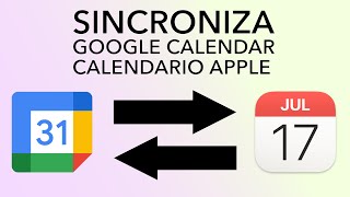 SINCRONIZA Google Calendar con calendario Apple  VIDEO COMPLETO EN COMENTARIOS 💬 [upl. by Hniv167]