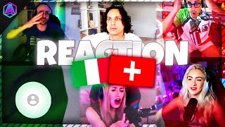 REACTION SVIZZERA  ITALIA 20 EliseryTV [upl. by Ardnuek]