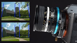 Correcting Perspective Distortion with TLT ROKR TiltShift Lens Adapters [upl. by Hedi]