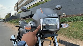 best led headlight for bike 55 watt in splender  Shekhawatmodifiers [upl. by Soraya]