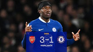 Arsenal 31 Chelsea  Highlights  Premier League 2223 [upl. by Elleiram]