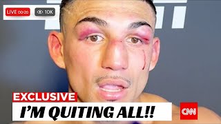 3 MINUTES AGO Teofimo Lopez Announce RetirementIn a Press Conference After Steve Claggett Fight [upl. by Sievert240]