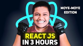 REACT JS is Super Easy  Full Tutorial from Beginner to Advanced MoyeMoye Edition [upl. by Annekahs136]