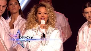 Rita Ora  ‘Your Song  Lonely Together’ live at The Global Awards 2018 [upl. by Merrily]