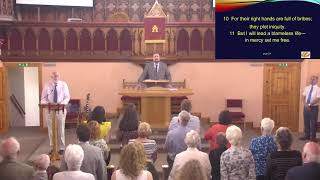 The Induction of Rev Matty Guy to Dingwall and Strathpeffer Free Church [upl. by Nerehs]