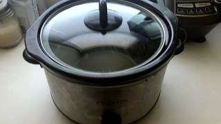 ✅ How To Use Crock Pot Original Slow Cooker Review [upl. by Rodolphe]