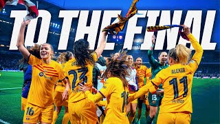 CHELSEA 0 vs FC BARCELONA 2  WOMENS TEAM REACH another UWCL FINAL  CELERATIONS 🔵🔴 [upl. by Aliemaj]