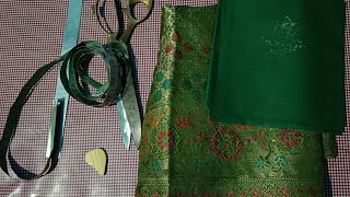 V neck blouse designs back side  वी नेक ब्लाउज डिजाइन बैक साइड [upl. by Loutitia945]