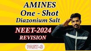 Diazonium Salt  Amines  NEET2023Class12  Part3  neet [upl. by Akenet]