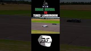 Tuned Lamborghini Vs Electric Rimac nevera 😈🗿🗿shorts redbullf1 kawasaki rally [upl. by Yakcm]