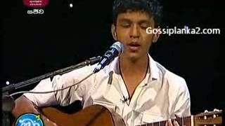 Amal Pereras Son Sings [upl. by Ayad]