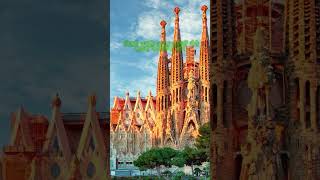 Exploring Barcelonas UNIQUE Architecture by Gaudí  Sagrada Família amp Park Güell facts shorts [upl. by Nirtak331]