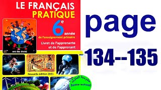 Français Pratique 6e Page 134 135 Conjugaison Impératif Verbes Usuels Du 2e Groupe [upl. by Layor]