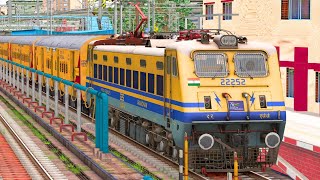 16361 Ernakulam  Velankanni Express  Indian Train Simulator Gameplay  RAILROAD  NTG GAMING [upl. by Dennett]