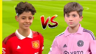 Ronaldo JR vs Messi JR  Qui est le Prochain GOAT [upl. by Ithsav18]