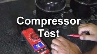 How to Test the Compressor on your Refrigerator [upl. by Yentruok]