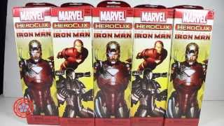 Marvel Heroclix The Invincible Iron Man Unboxing [upl. by Ailic]