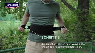 Protective RückenBandage anlegen  So gehts  Hansaplast [upl. by Croft]