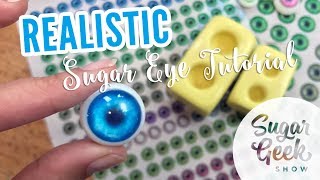 Isomalt Eye Tutorial [upl. by Ciri]