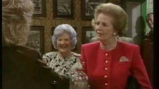 margaret thatcher in coronation street [upl. by Amliw643]