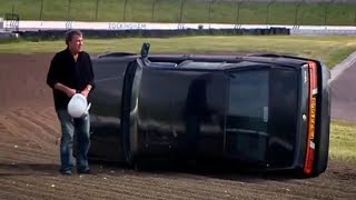 Clarkson CRASHES out of the Race HQ  Top Gear [upl. by Cornall241]