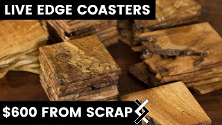 DIY Projects — Wood Coasters — How To Woodworking [upl. by Lud]