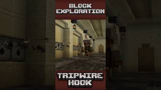 Tripwire Hook Traps explained redstone minecrafttutorial blockexploration [upl. by Sigsmond]