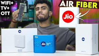 Jio Air Fiber Unboxing amp Installation ⚡️High Speed Unlimited WIFI Internet At Cheapest Cost 🔥 [upl. by Nicholl]