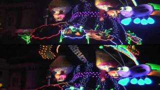 3D Magical Starlight Parade at USJ YouTube3D HD Test [upl. by Dloreg]