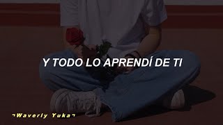 Lo Aprendí de Ti LetraLyrics  HaAsh [upl. by Caty]