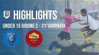 Highlights EmpoliRoma U15 AB 21 giornata stagione 202324 [upl. by Monteith]